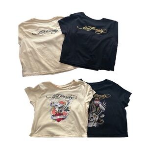 Ed Hardy Graphic Tee Bundle – Size XL
